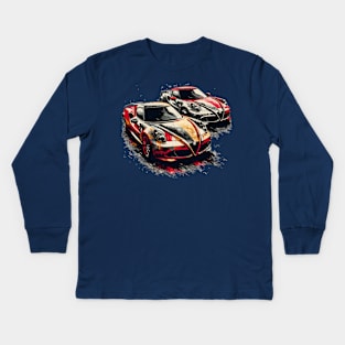 Alfa Romeo 4C Kids Long Sleeve T-Shirt